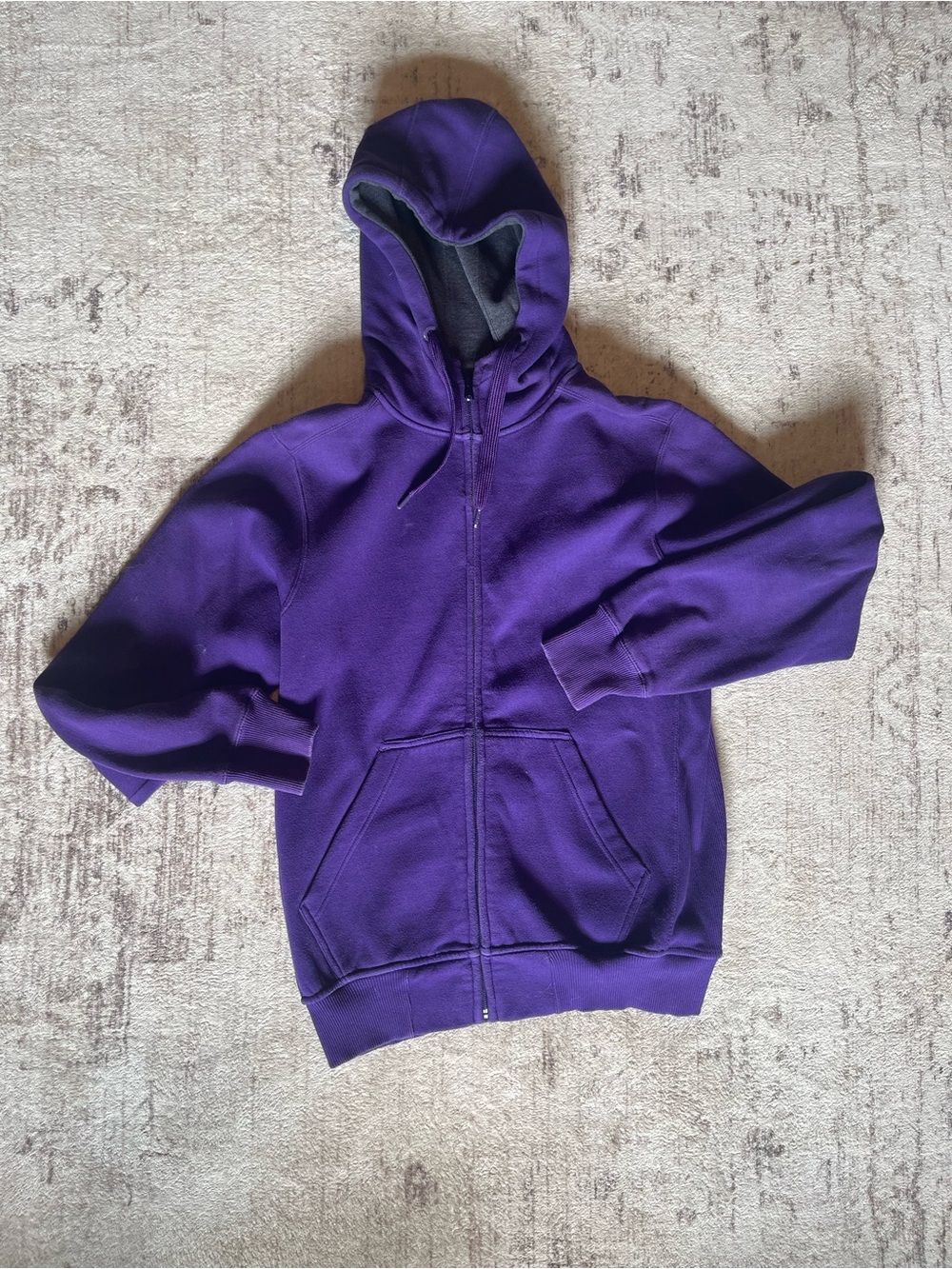 Champs Purple Full-Zip Hoodie